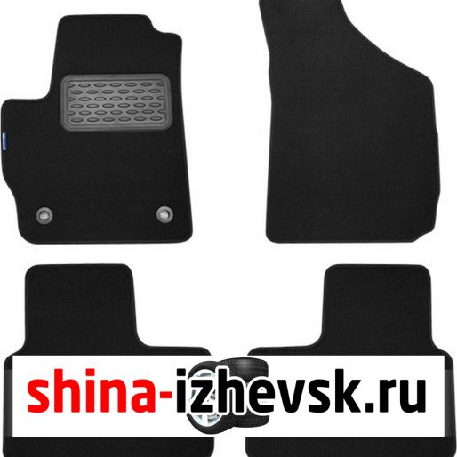 Коврик Autofamily коврик в салон текстильный черный для FORD Ranger 4 двери 2011- в Ижевске
